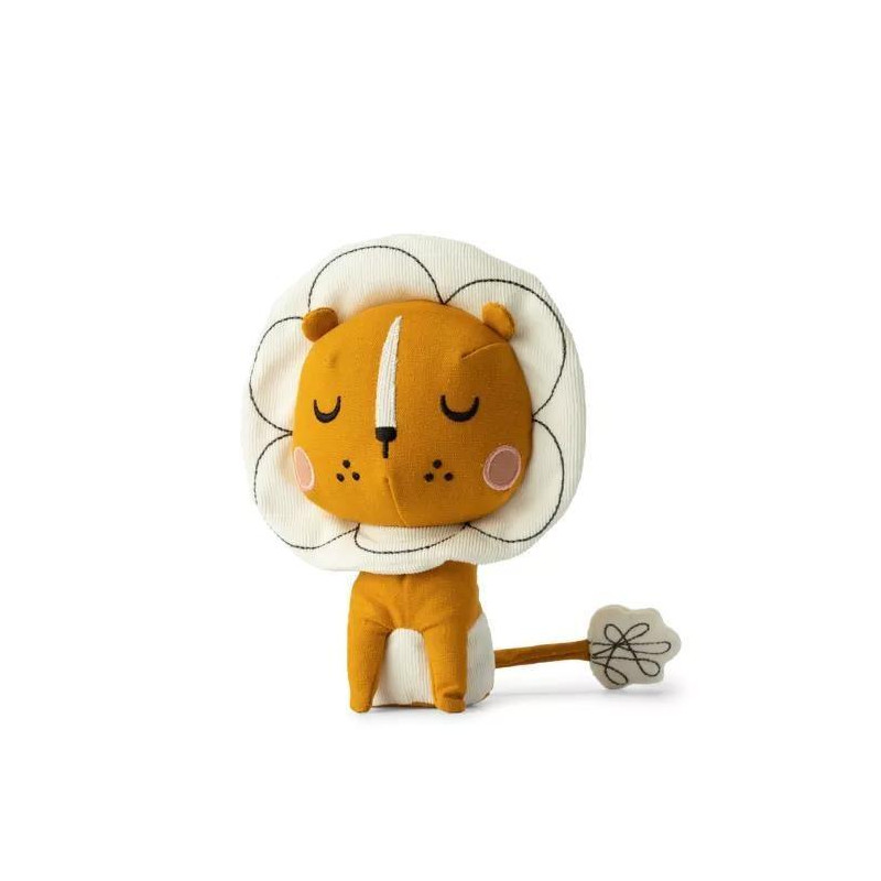 Peluche Lion dans boîte cadeau