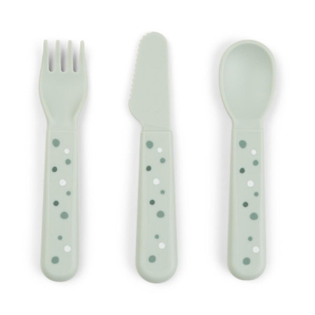 Foodie couverts set de 3 Happy dots