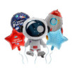 SET DE 5 BALLONS D'ANNIVERSAIRE