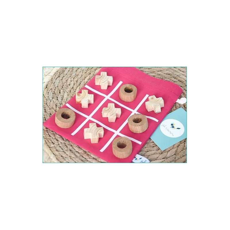 JEU MORPIONS EN TISSU/BOIS