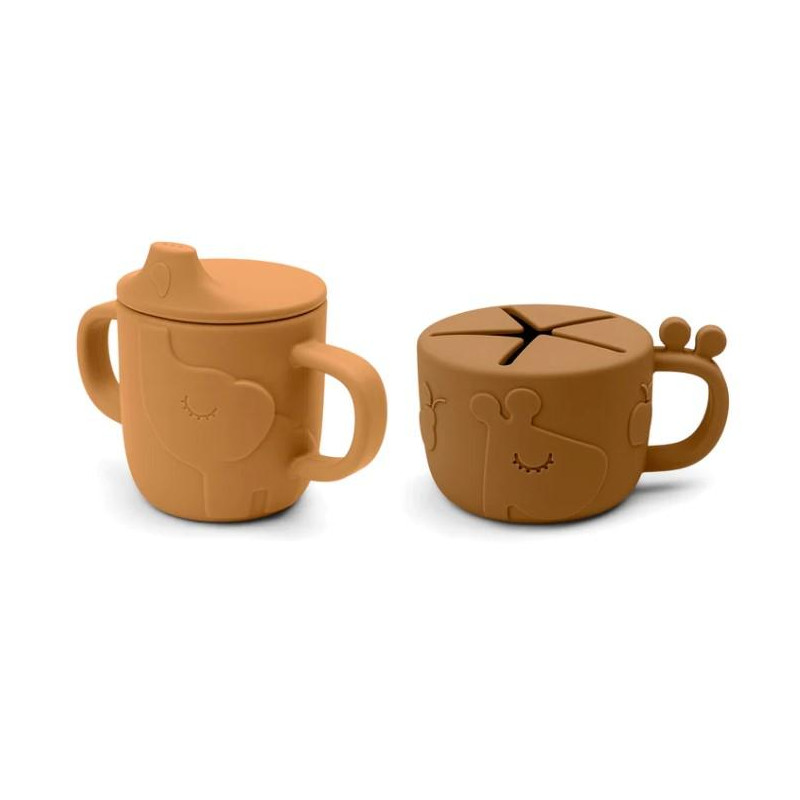 Peekaboo tasses double usage Deer friends