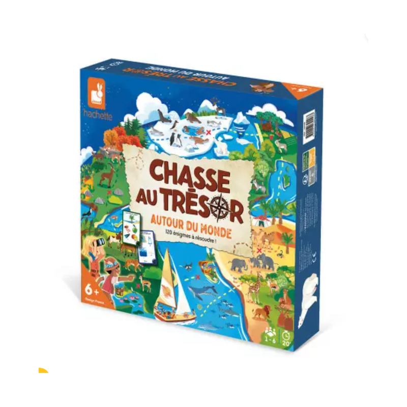 CHASSE AU TRESOR AUTOUR DU MONDE