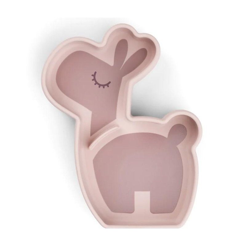 Silicone Stick&Stay snack plate Lalee Powder
