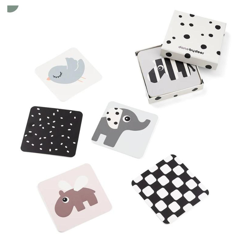 Baby contrast card 10-pack Deer friend
