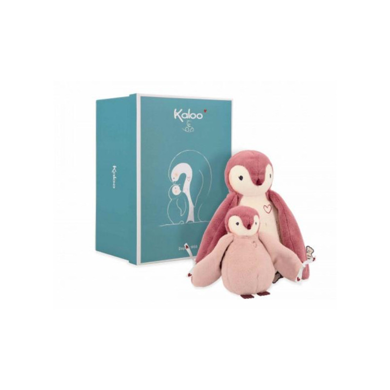 PELUCHES CALINS MANCHOTS ROSES