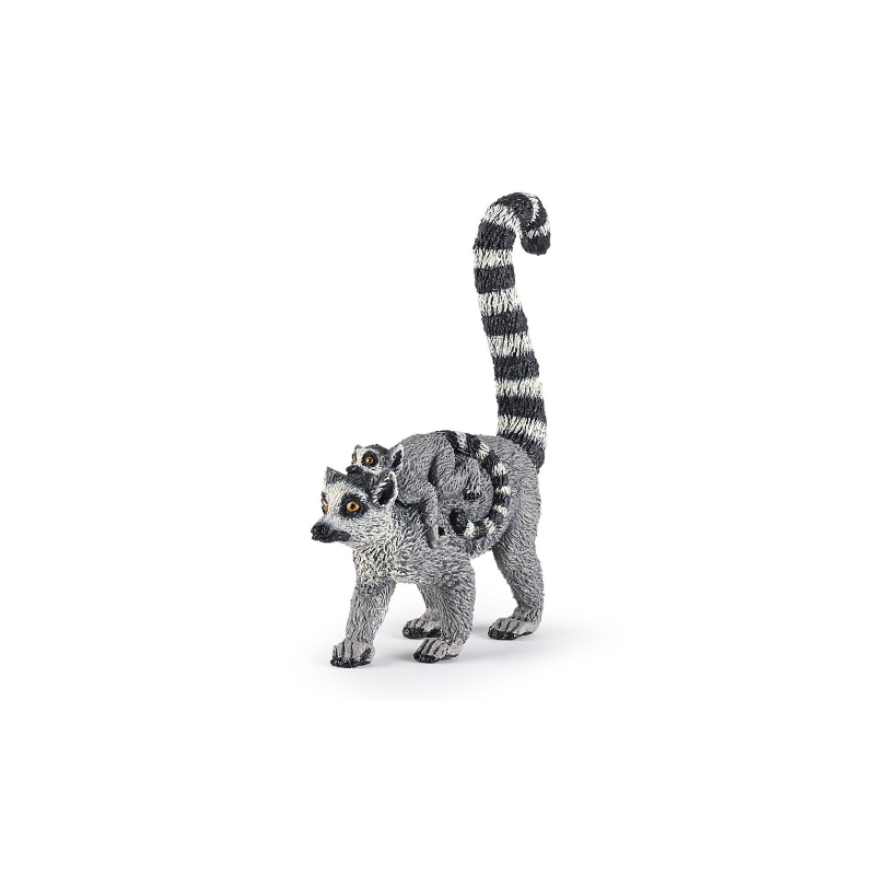LEMURIEN ET SON BEBE