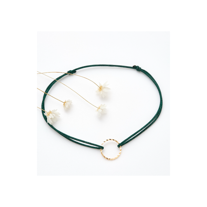 OEUF SIMONE VERT BRACELET