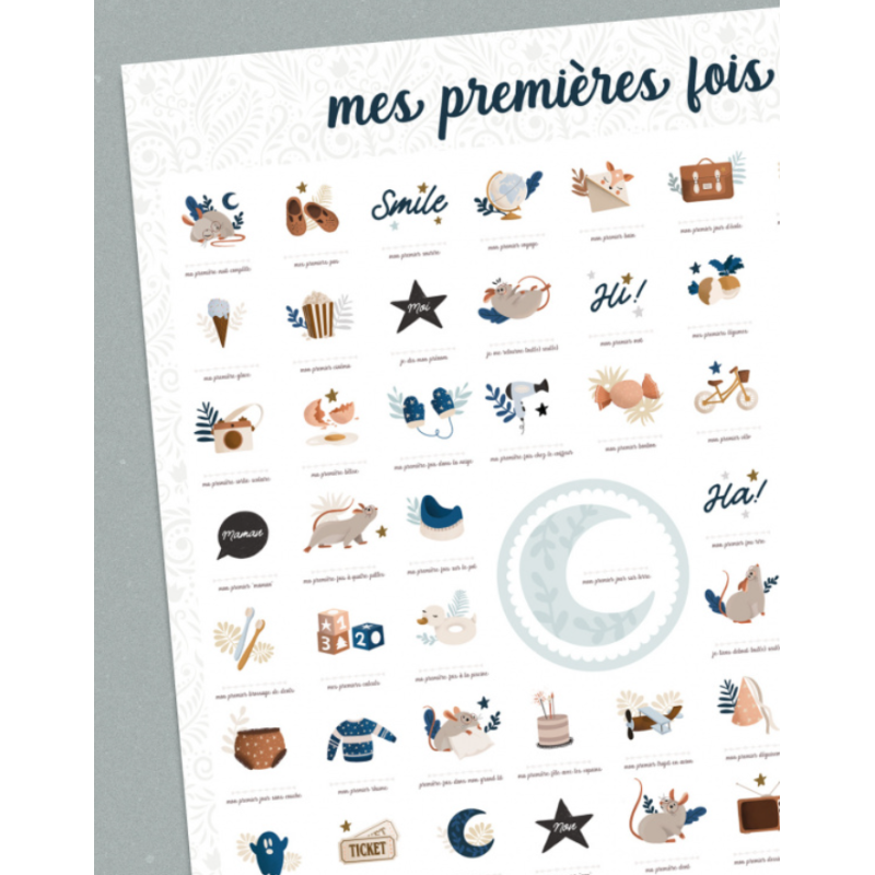 Mes Premières Fois affiche- Souris Cobalt