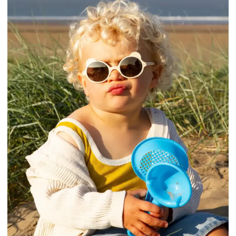LUNETTES SUN 1-2 ANS OURSON COULEUR : CREME