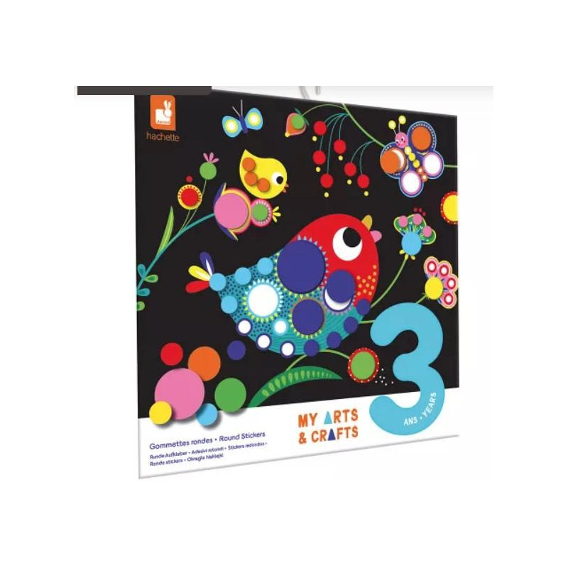 3 ANS - GOMMETTES RONDES