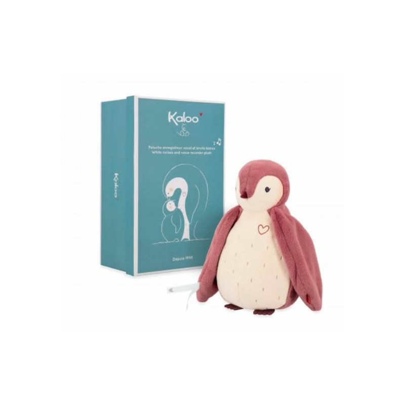 PELUCHE ENREGISTREUR BRUITS BLANCS ROSE