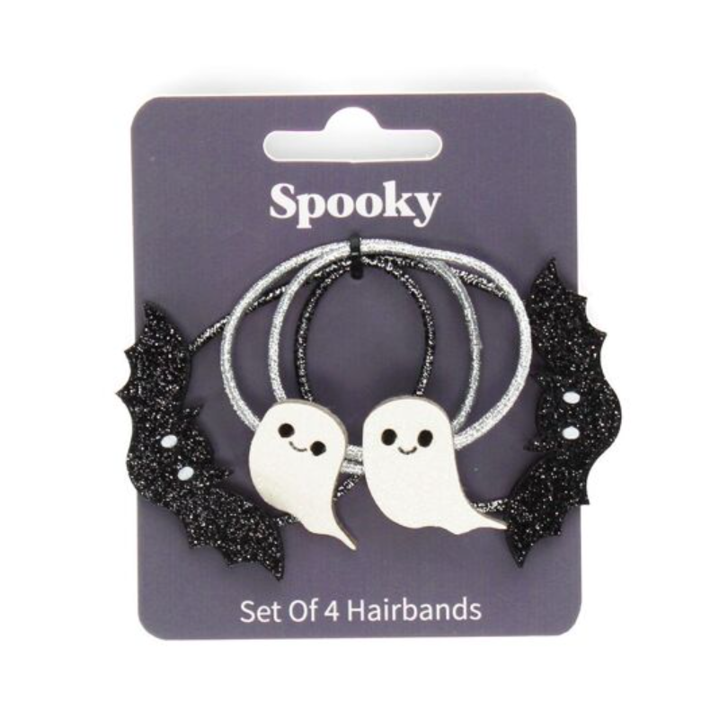 Elastiques à cheveux pailletés - Halloween