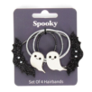 Elastiques à cheveux pailletés - Halloween