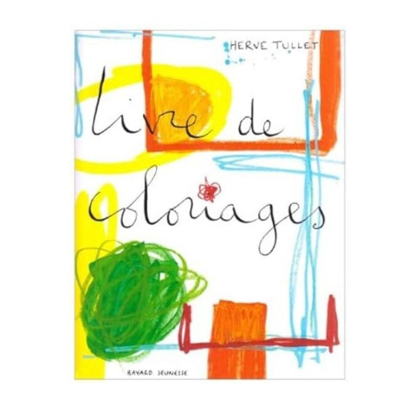 LIVRE DE COLORIAGE HERVE TULLET