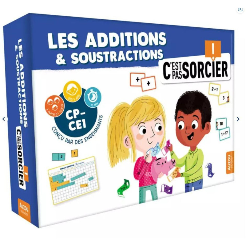 Les additions et les soustractions - C'est pas sorcier ! - Jeu
