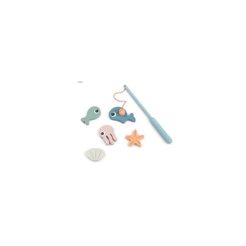Jeu de péche pour le bain - Sea friends - Multicolore