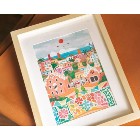 Coffret peinture au numéro - Barcelona