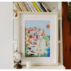 Coffret peinture au numéro - Cinque terre