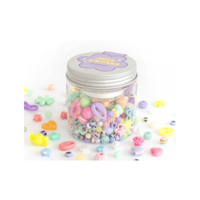 Mix de perles - Pastel
