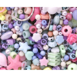Mix de perles - Pastel