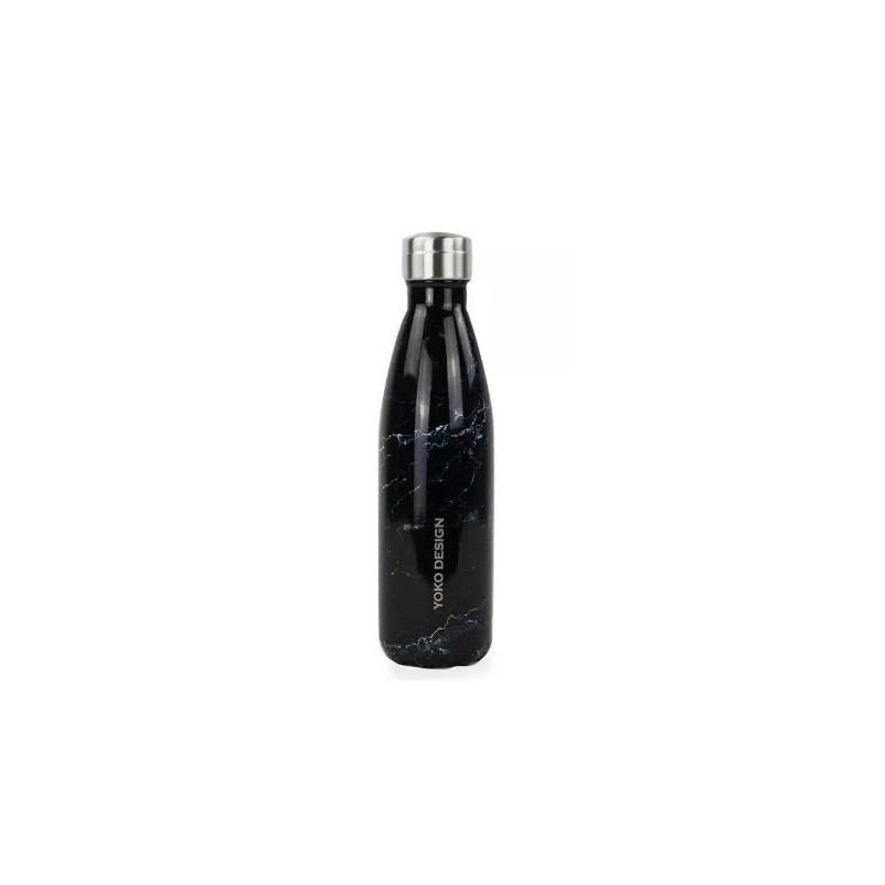 Bouteille isotherme 500 ml marbre noir