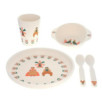 Set mélamine mate folk