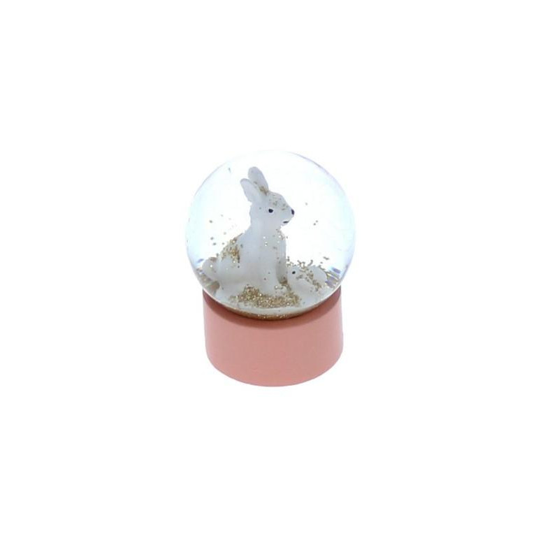 Boule lapin rose XS