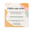 BRACELET VOEU MINI CRISTAL OPALE OR