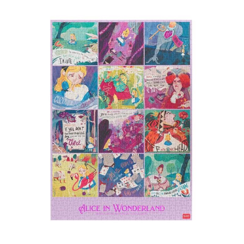 PUZZLE DE 1000 PIÈCES - ALICE