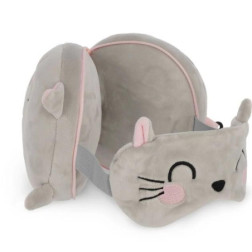 COUSSIN DE VOYAGE AVEC MASQUE KITTY