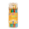 24 CRAYONS COULEUR - TEDDY BEAR