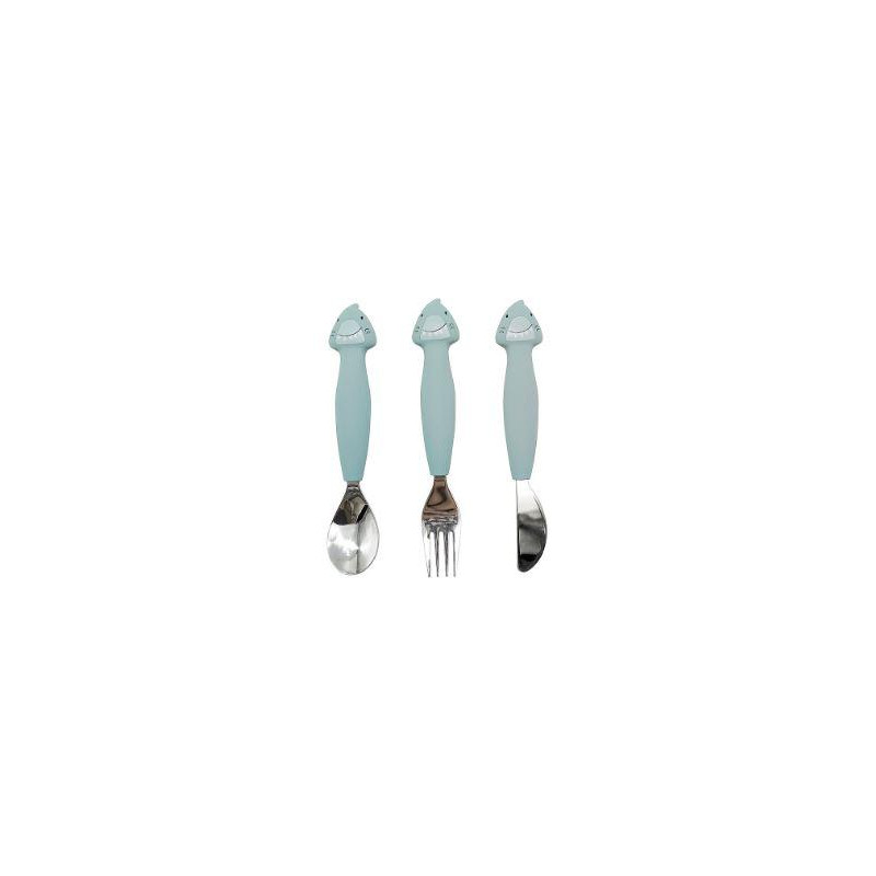 Cuillère silicone 2-pack - Mr. Requin