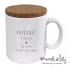 MUG Papounet avec son couvercle en liège