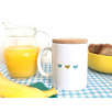 Mug Pop Bonne fête Papounet avec son couvercle en liège