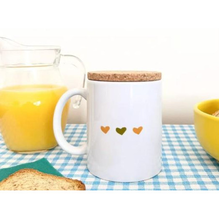 Mug Pop avec son couvercle en liège Maître