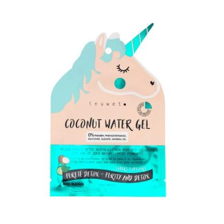 INUWET BEAUTY VAN COFFRET MASQUES LICORNE CHEVEUX ET VISAGE DETOX