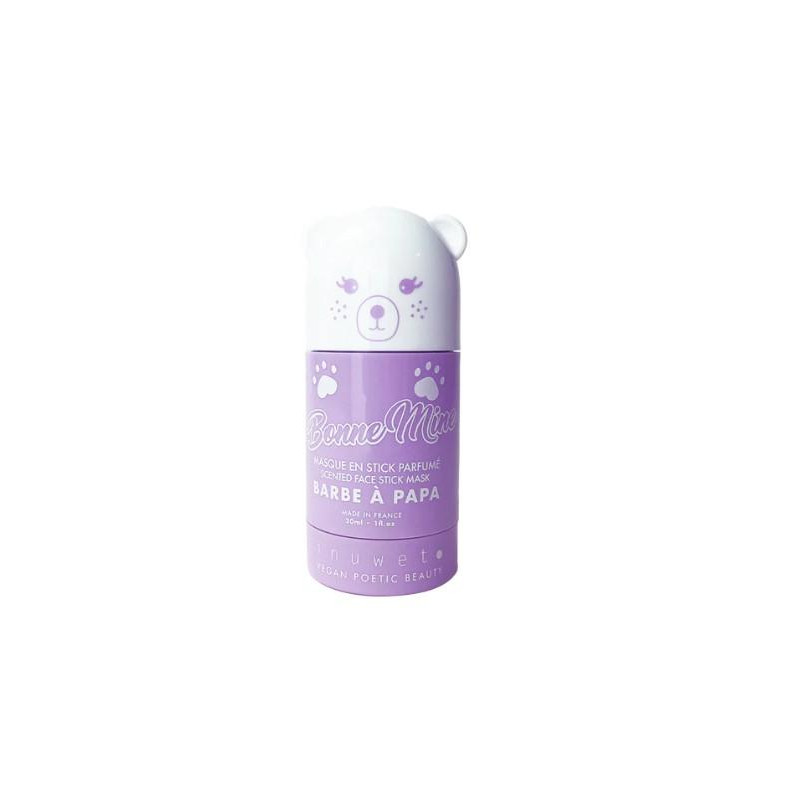 MASQUE VISAGE HYDRA MAUVE BARBE A PAPA