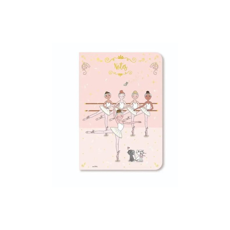 CARNET SOUPLE A6 BALLERINES DANSE