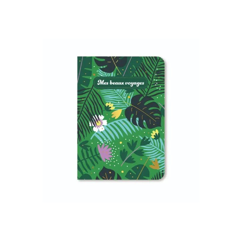 CARNET SOUPLE A6 MES BEAUX VOYAGES