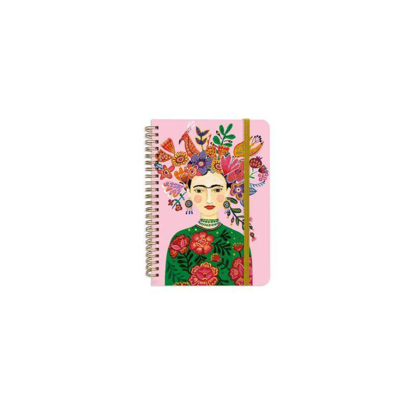 CARNET SPIRALES RIGIDE A5 FRIDA