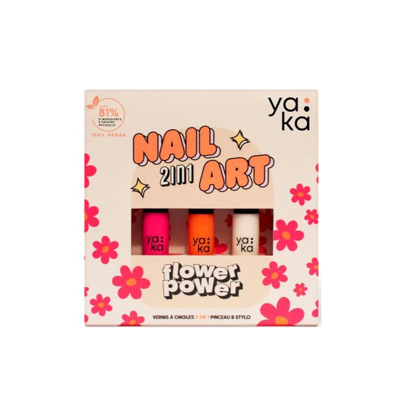 Coffret nail art Flower Power