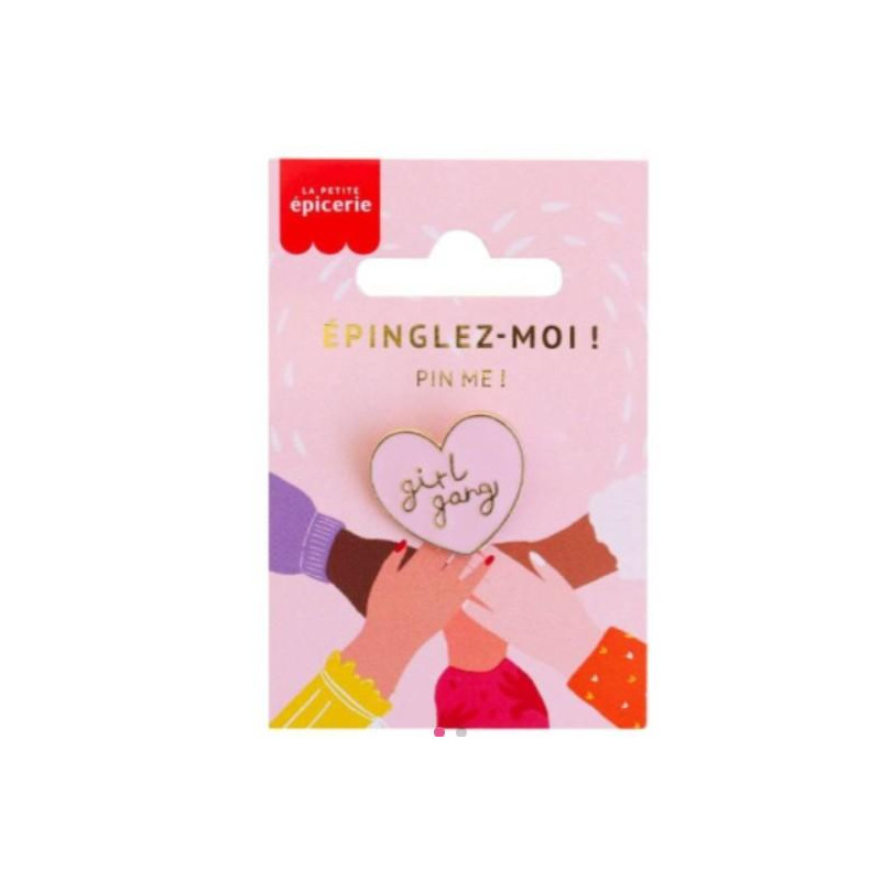 PIN'S BROCHE Girl gang