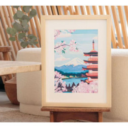 Coffret peinture au numéro - Mont Fuji par La Petite Epicerie