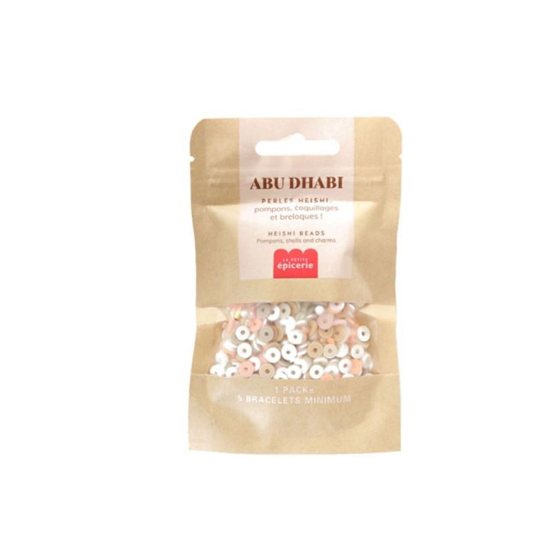 Mélange de perles heishi et de breloques - Abu Dhabi