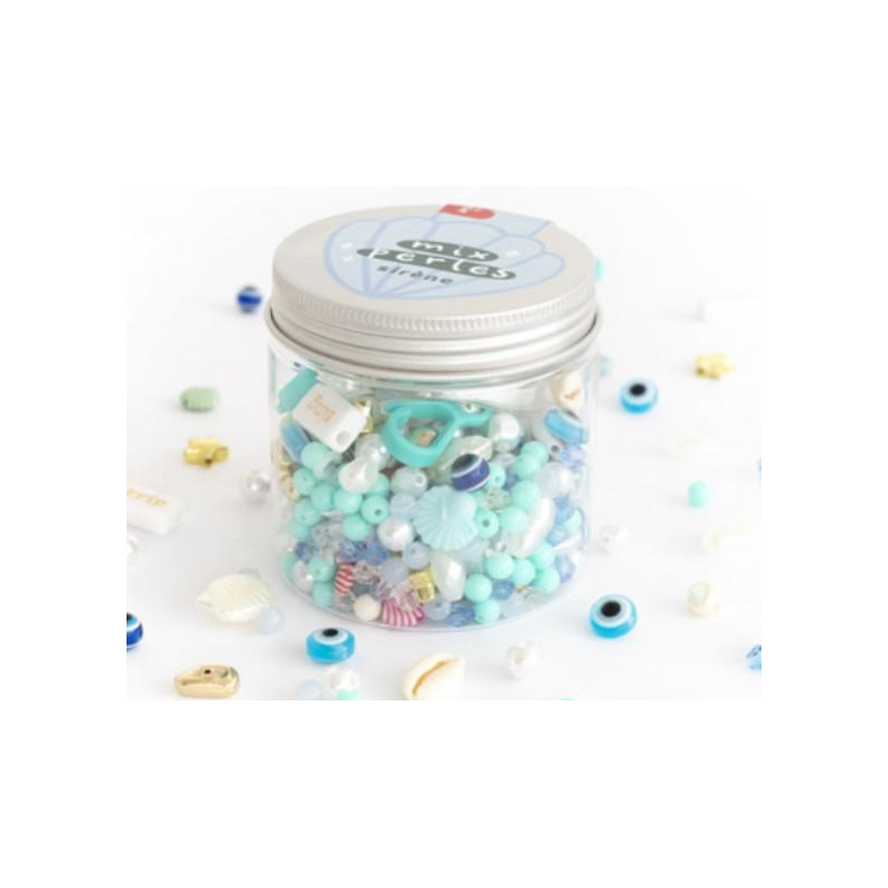 Mix de perles - Sirène