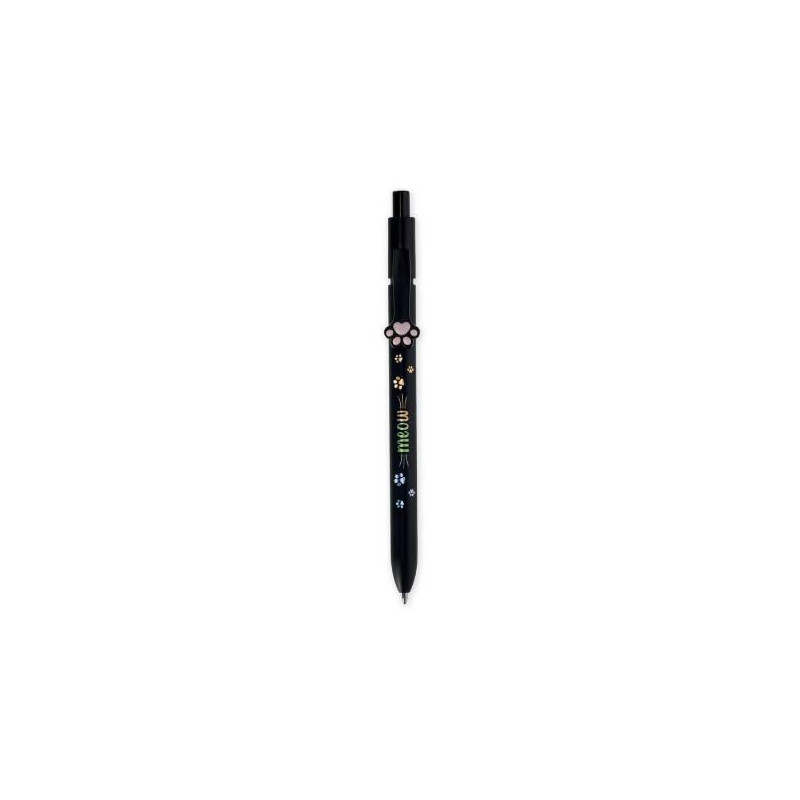 STYLO À BILLE noir - KITTY