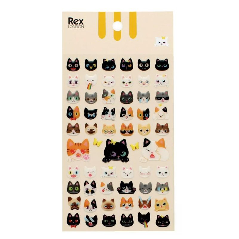 Stickers 3D - Chats insolites