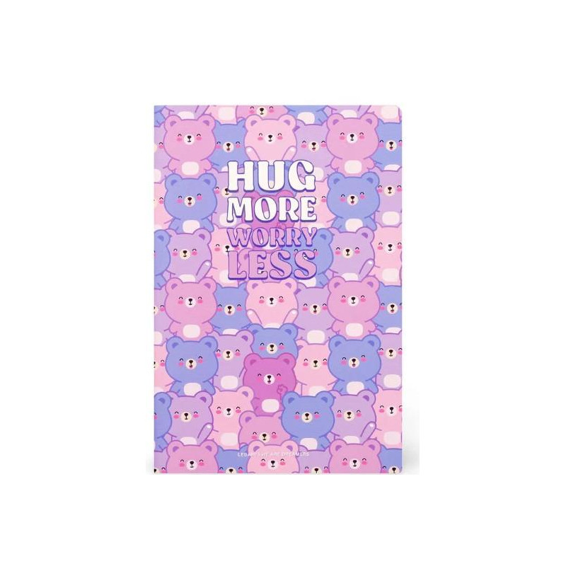 CARNET LIGNÉ MEDIUM TEDDY BEAR