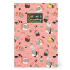 CARNET LIGNÉ SMALL SUSHI CAT