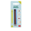 4 RECH. STYLO GEL EFF. 3 COULEURS